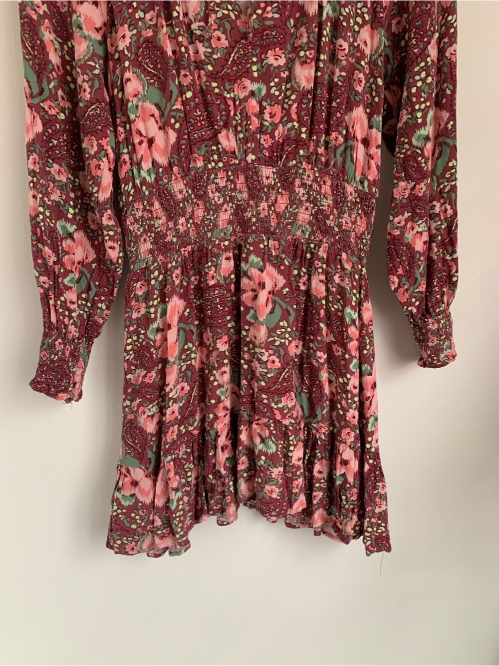 Aerie Floral Mini Dress - Picture 4 of 7